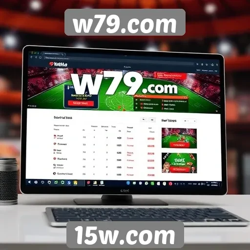 Interface do usuário no w79.com e sua usabilidade